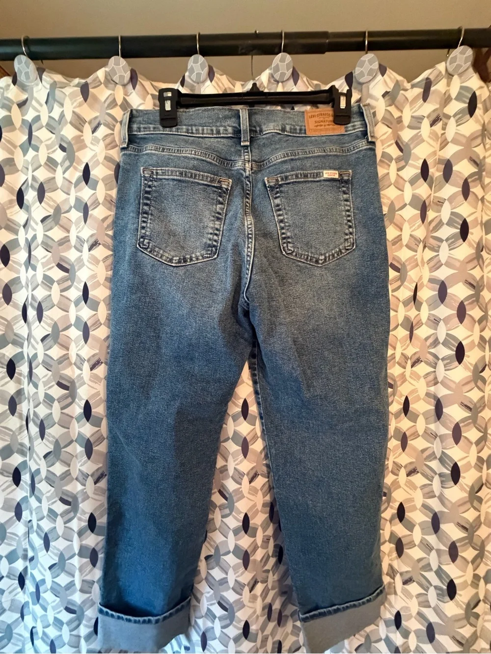 Signature by Levi Strauss Relaxed Blue Women's Jeans